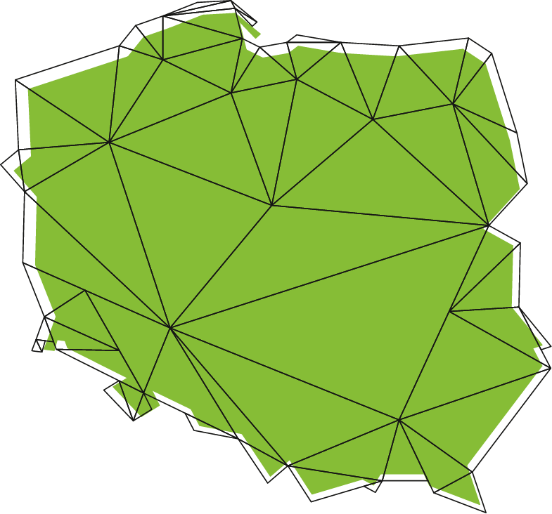 mapa Polski